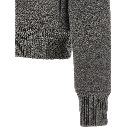 Gray Virgin Wool Bomber