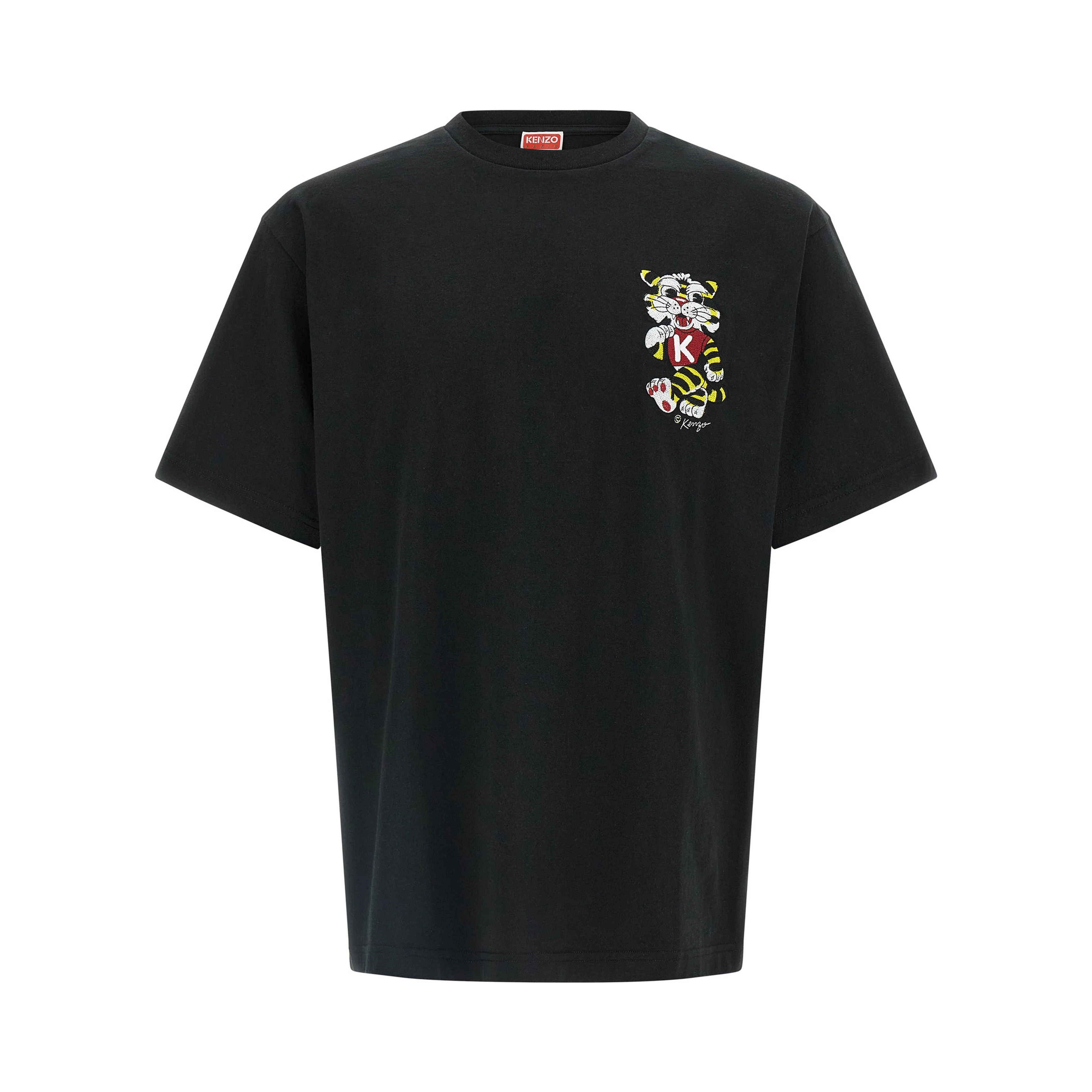 Black Cotton T-Shirt