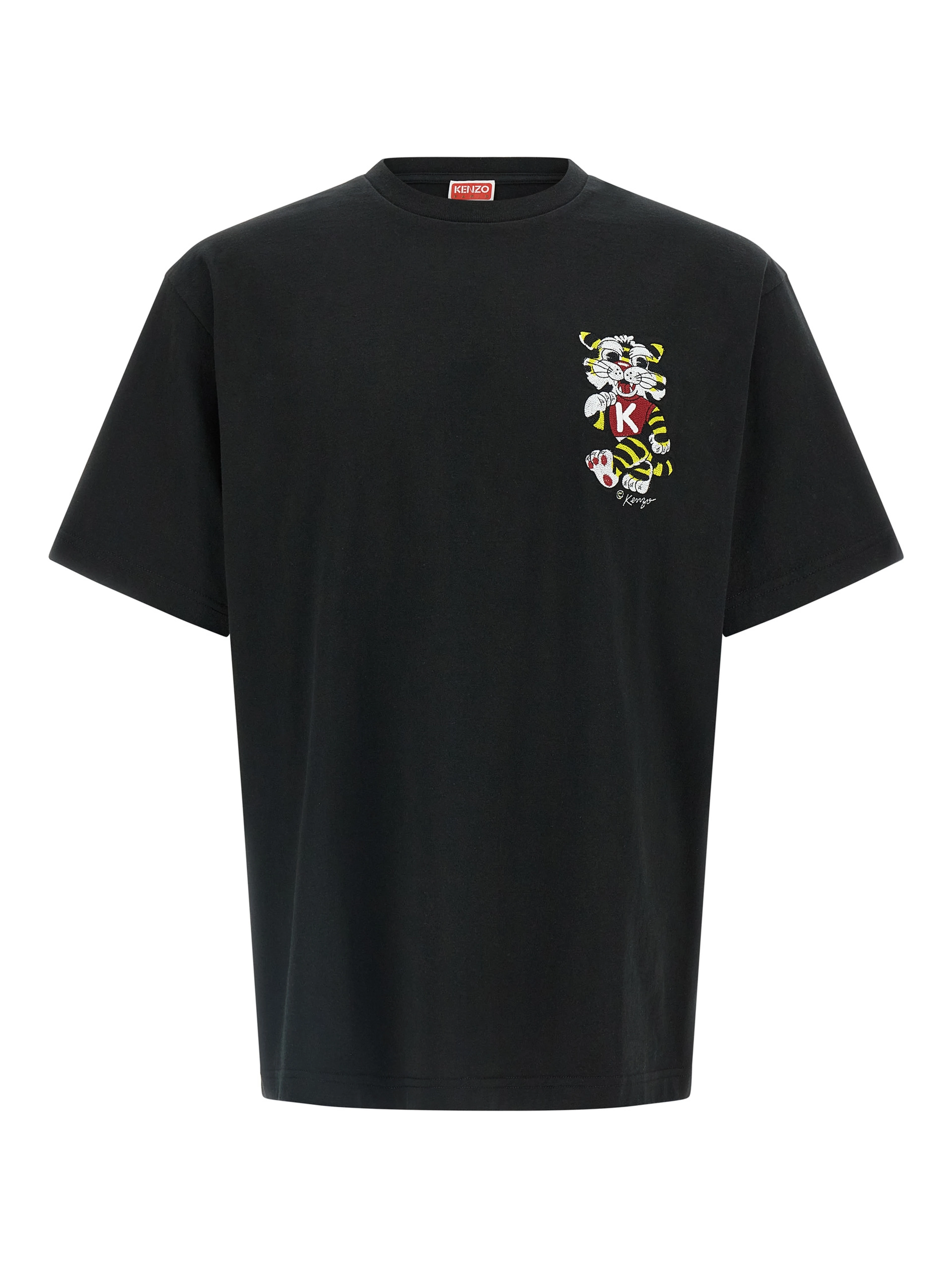 Black Cotton T-Shirt