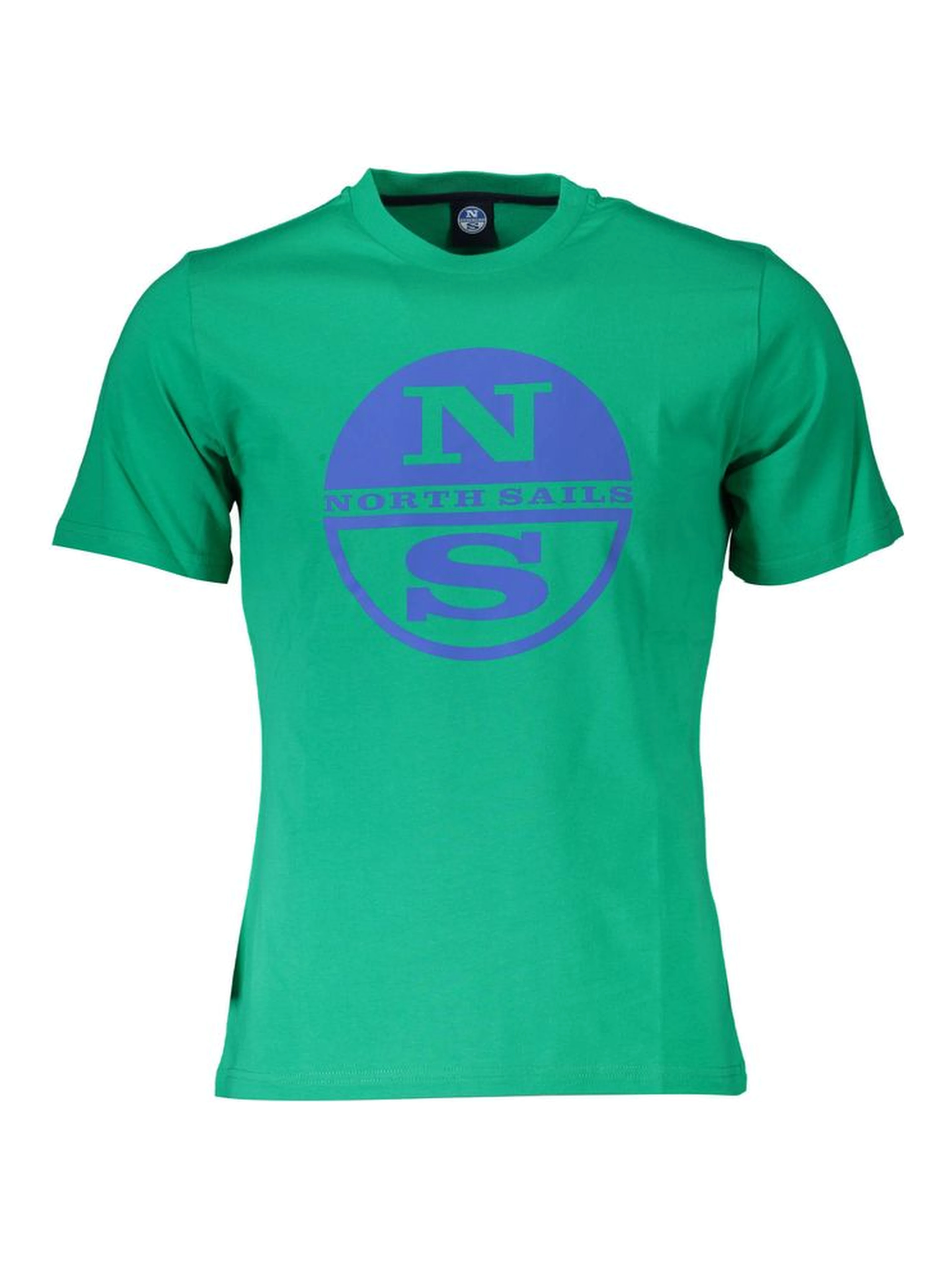 Green Cotton Men T-Shirt