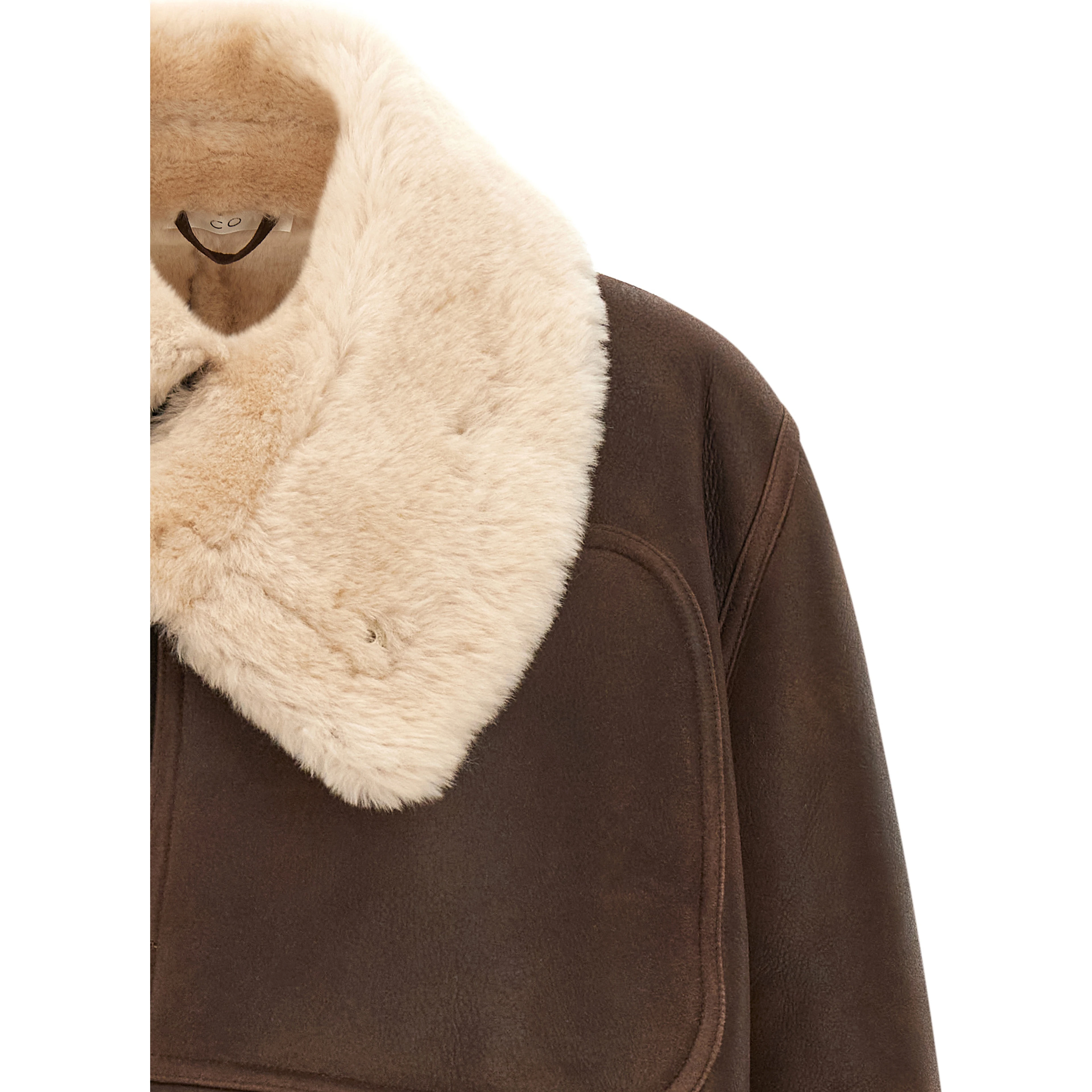 Brown Calfskin Leather Jacket