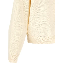 White Wool Cardigan