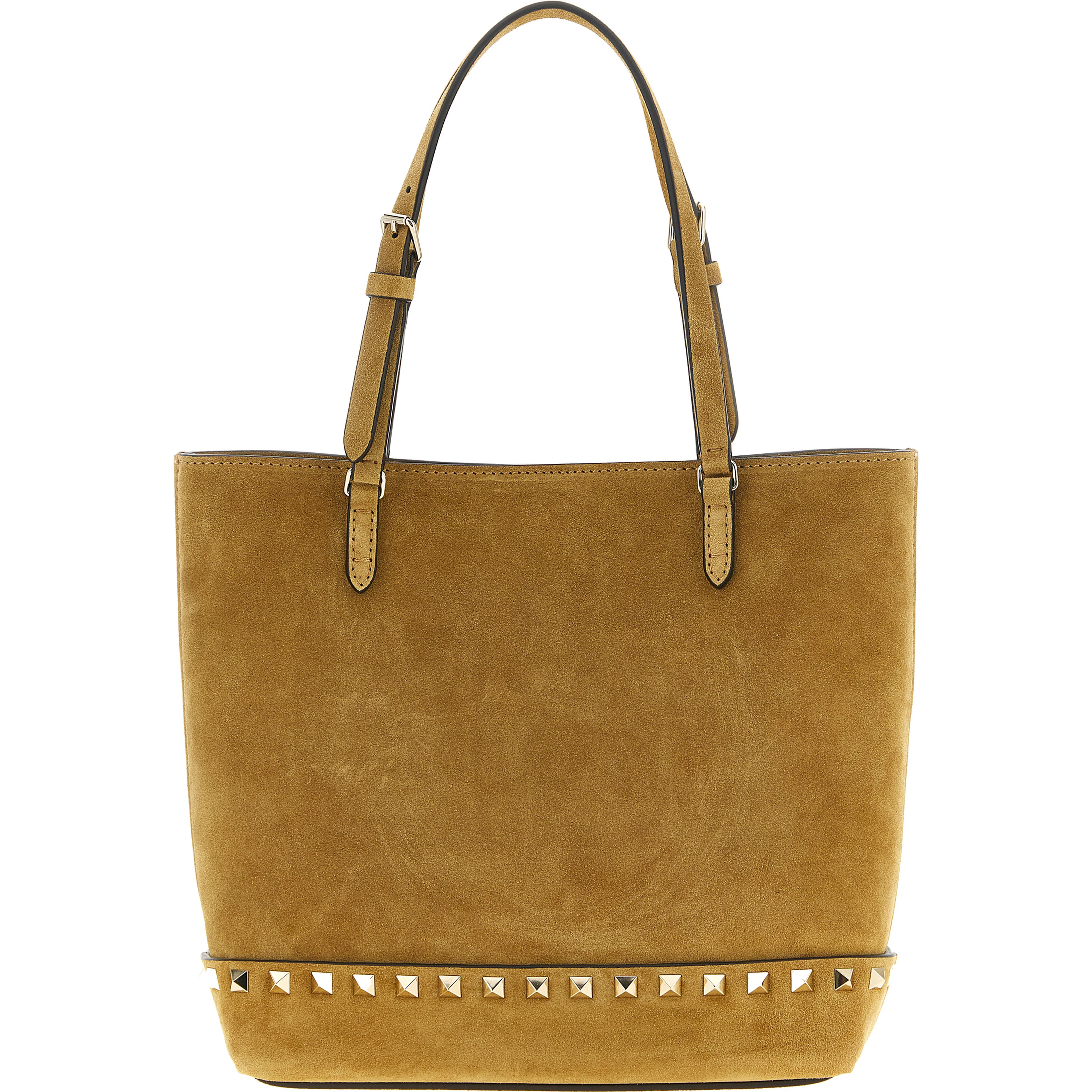 Beige Calfskin Tote Bag