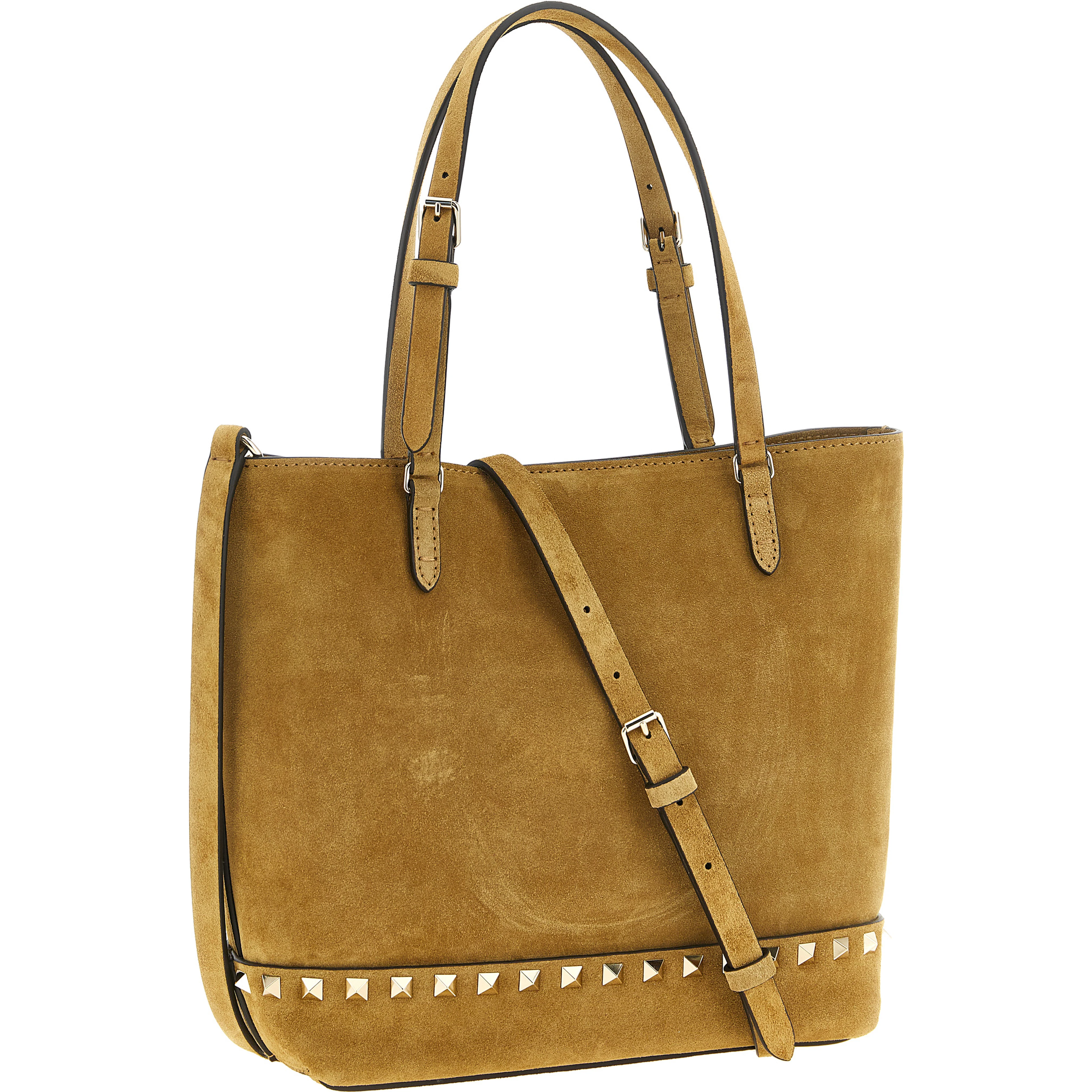 Beige Calfskin Tote Bag