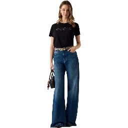 Black Cotton T-Shirt