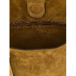 Beige Calfskin Tote Bag