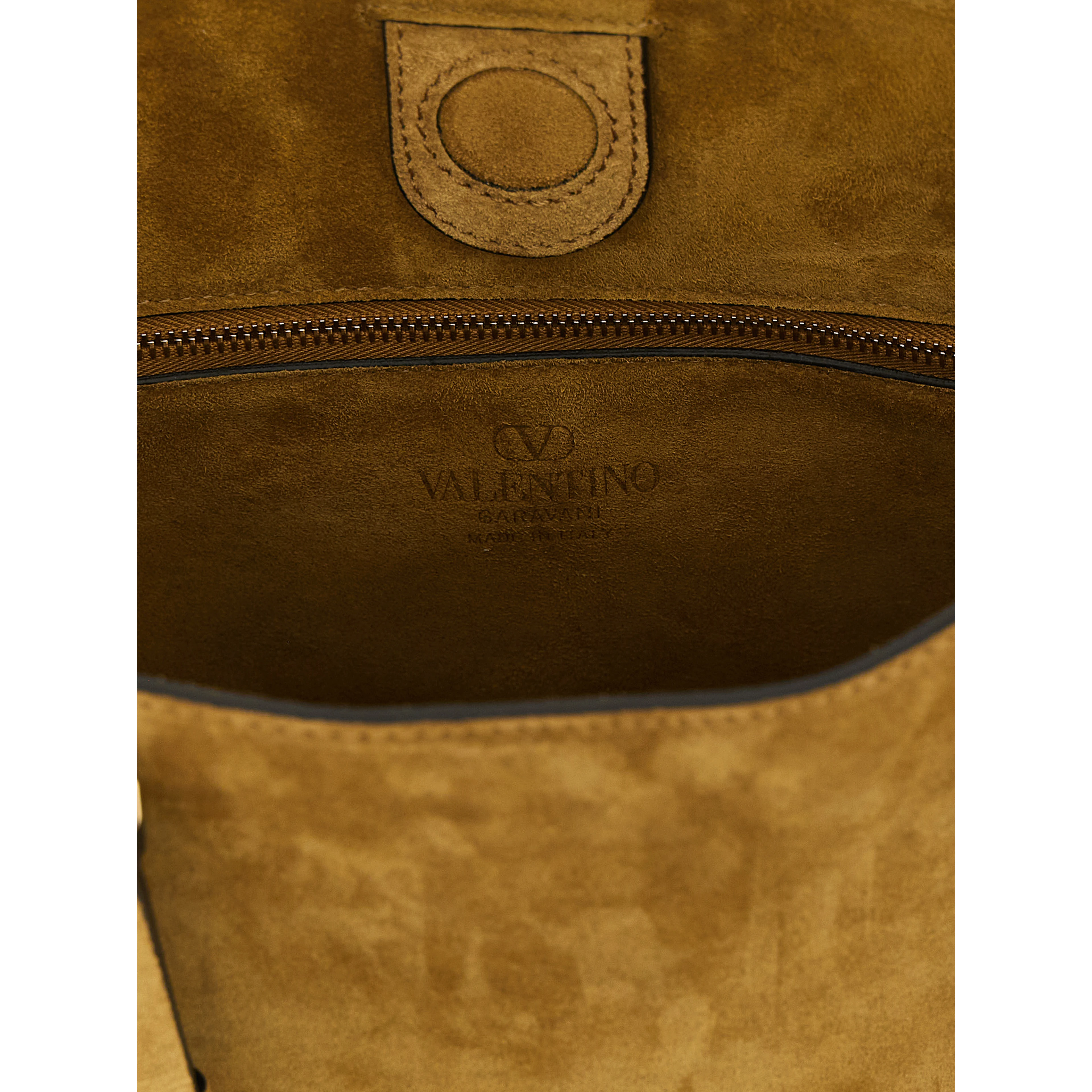 Beige Calfskin Tote Bag