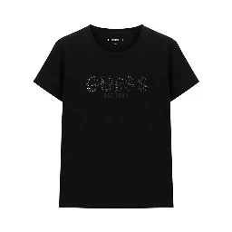 Black Cotton T-Shirt