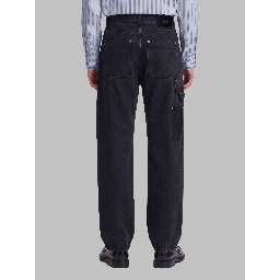 Black denim jeans