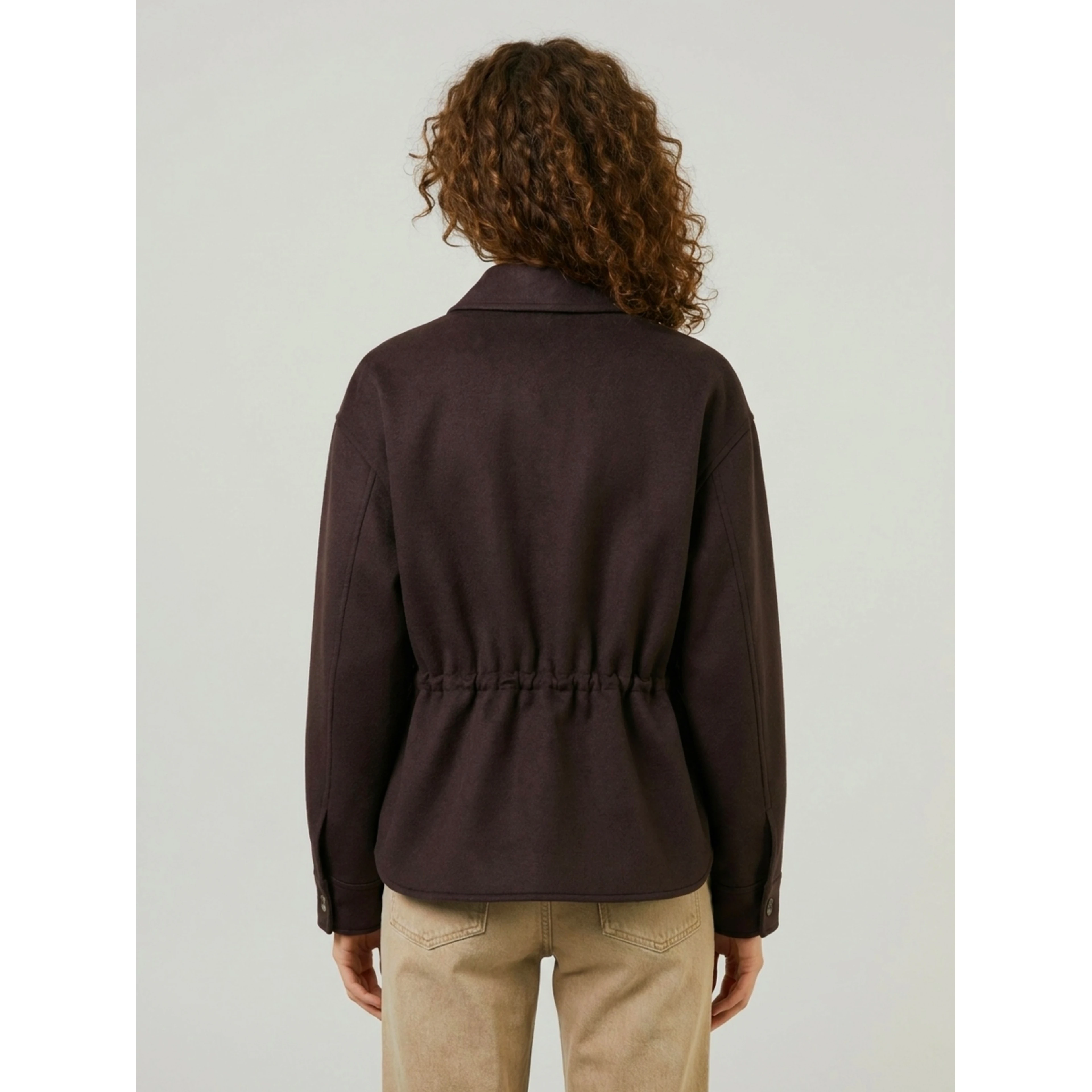 Wool and cashmere Workwear jacket