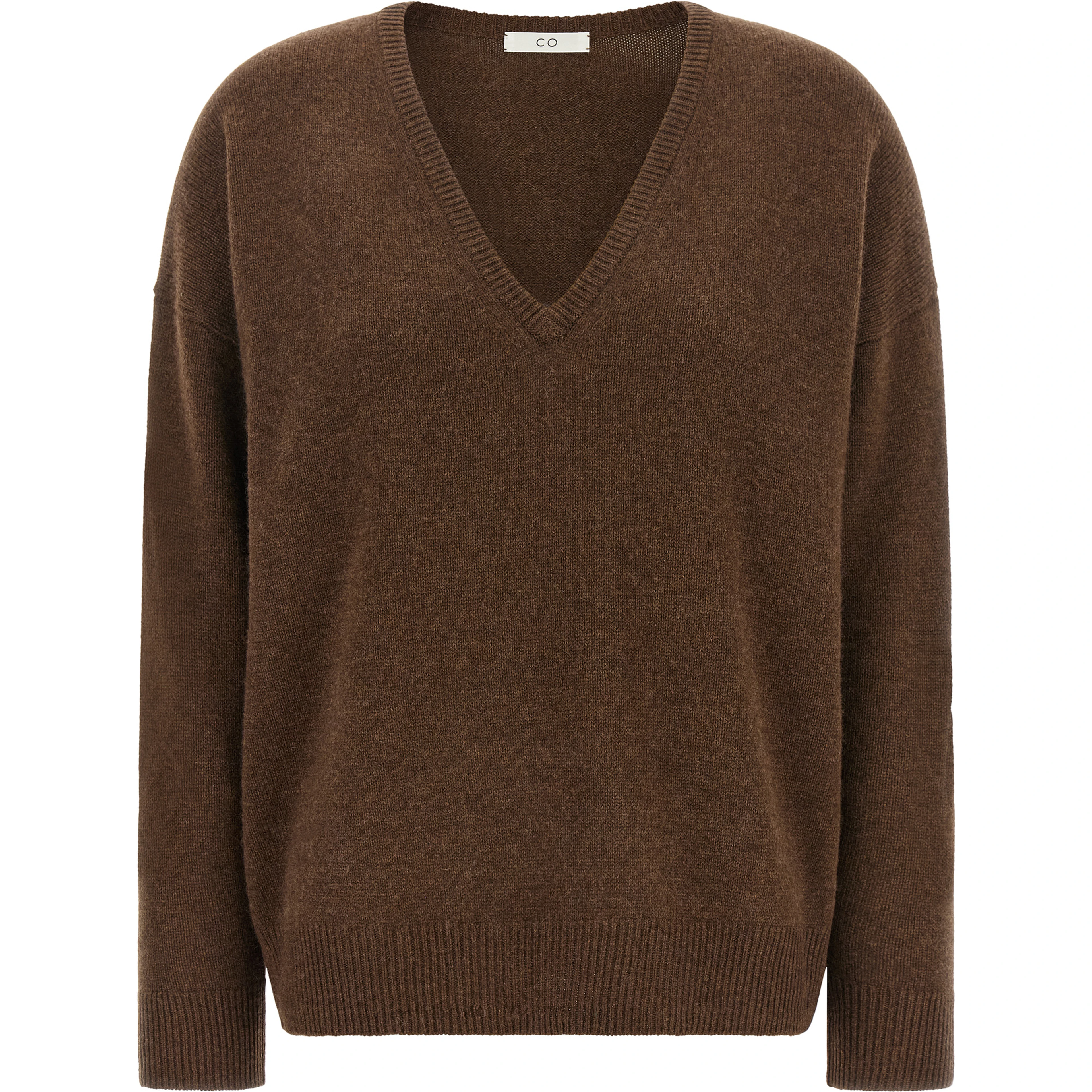 Brown Cashmere Cardigan