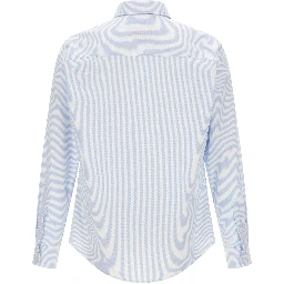 Blue Cotton Blouse