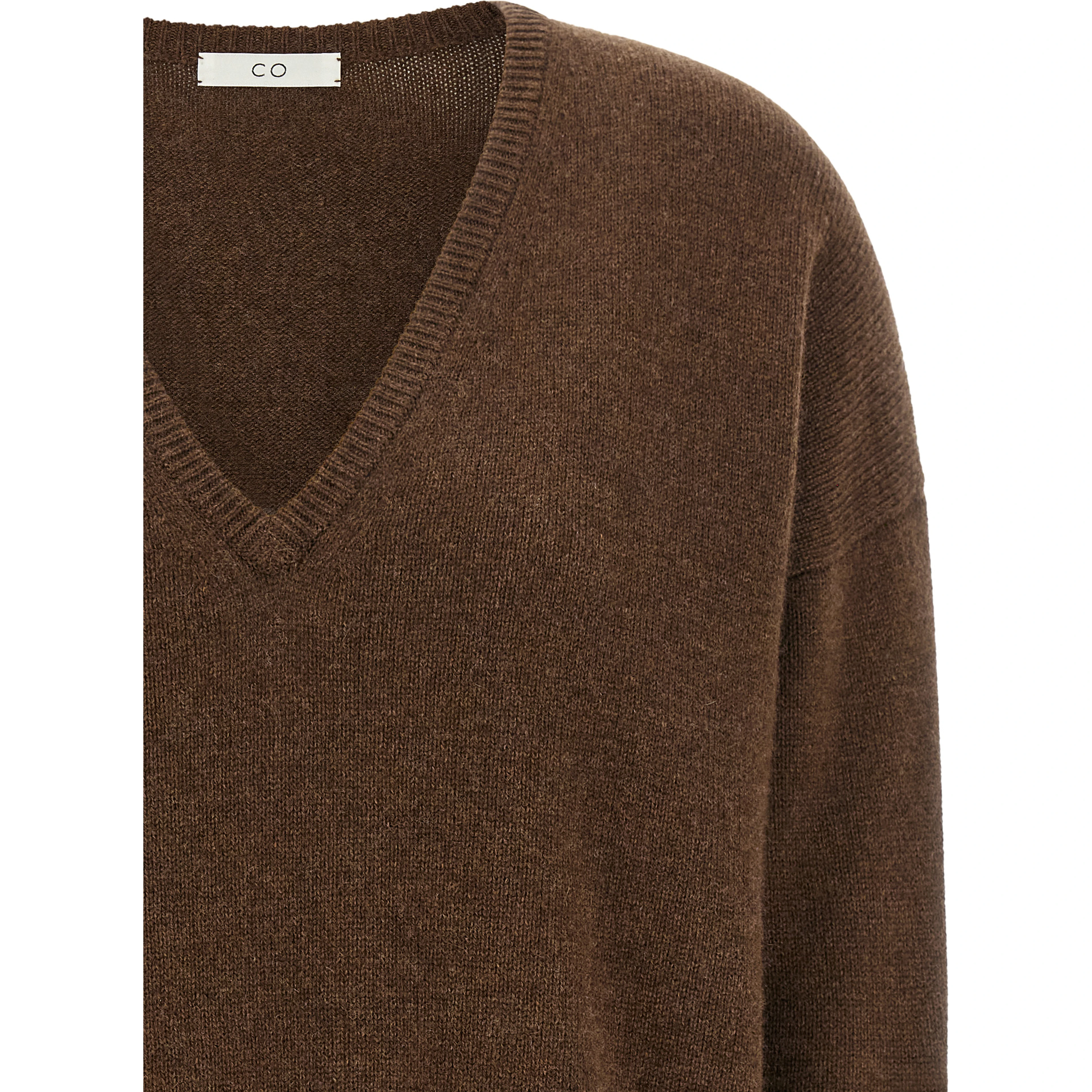 Brown Cashmere Cardigan