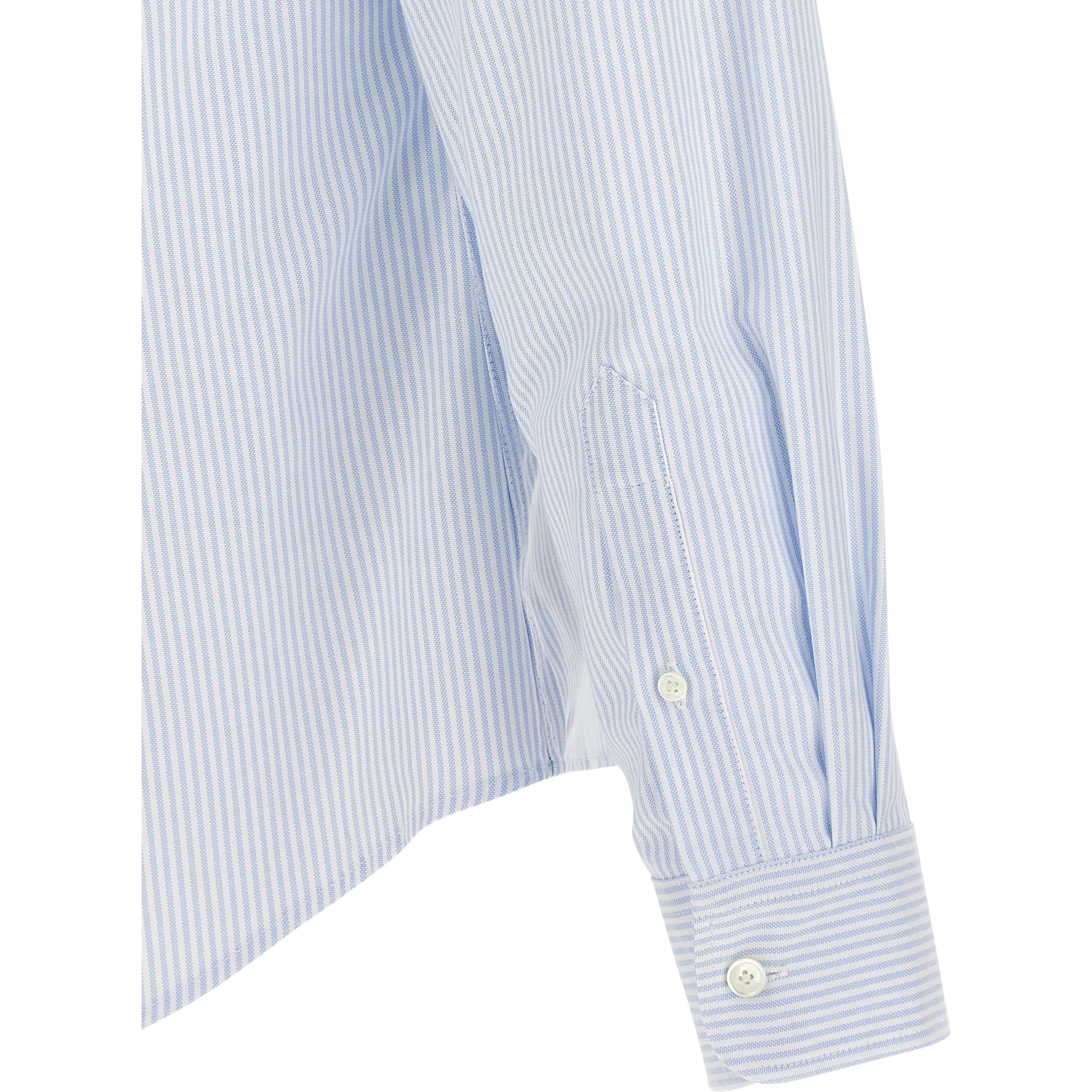 Blue Cotton Blouse