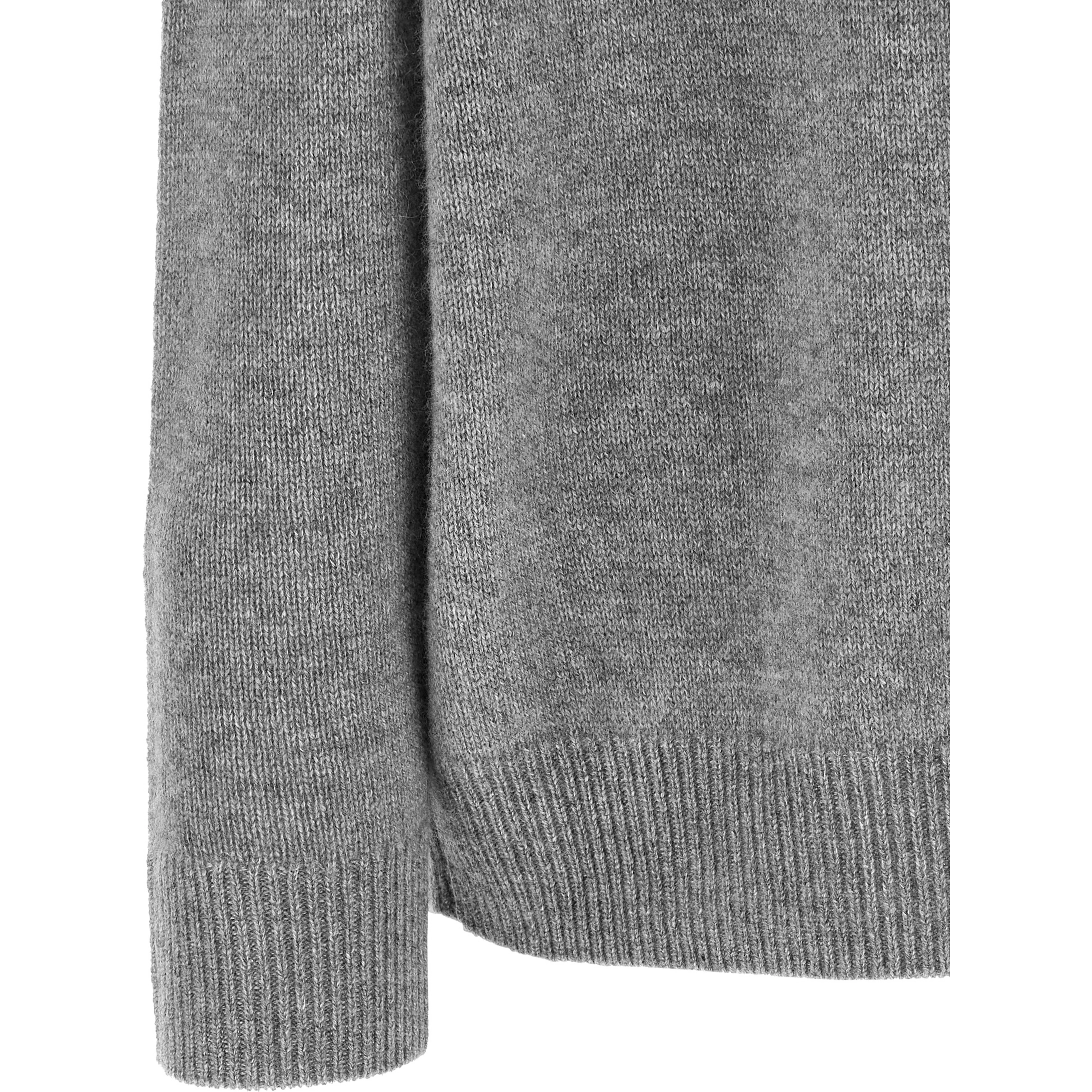 Gray Cashmere Cardigan
