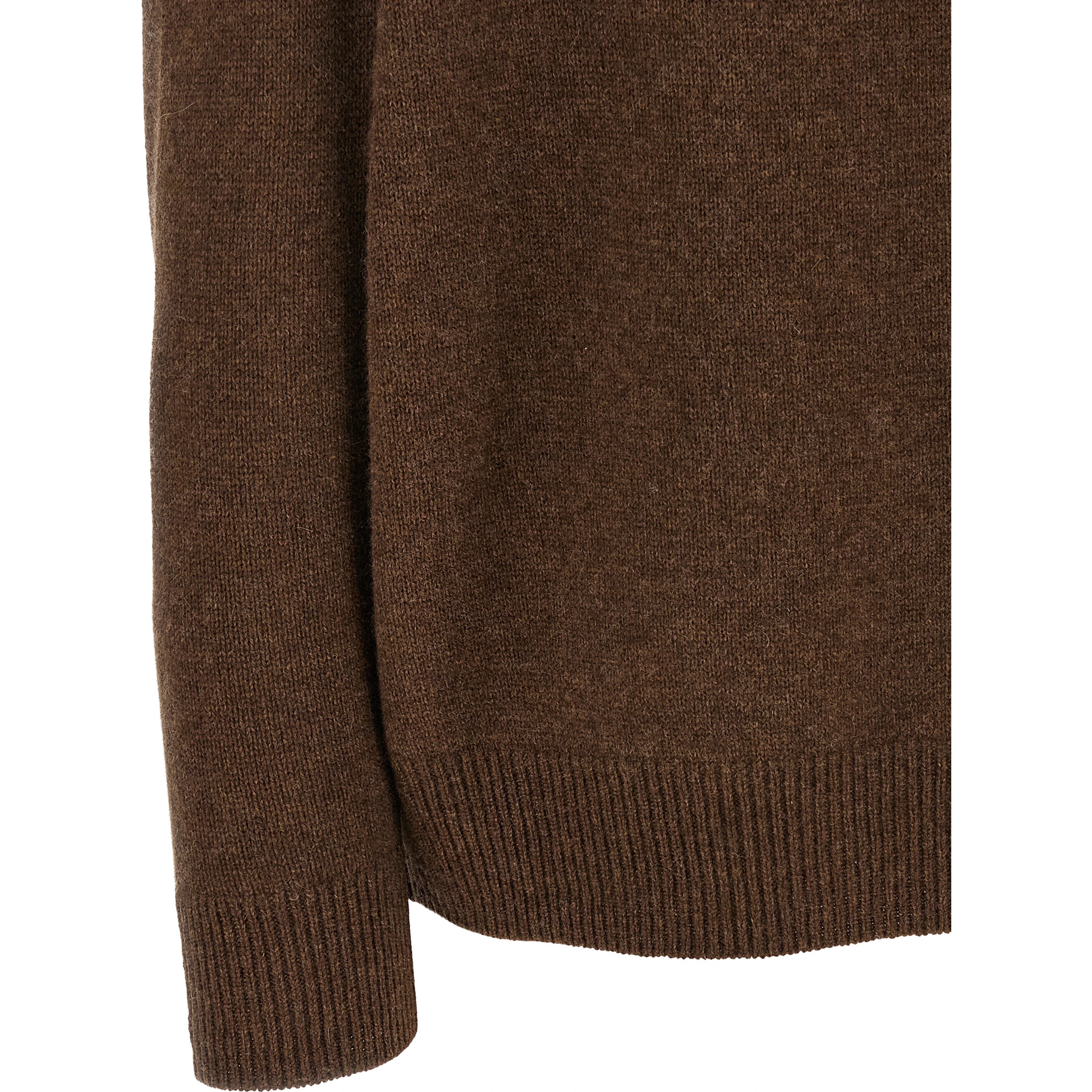 Brown Cashmere Cardigan