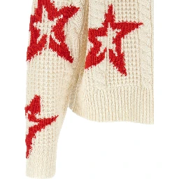 Red Wool Cardigan
