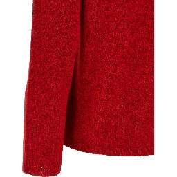 Red Cashmere Cardigan