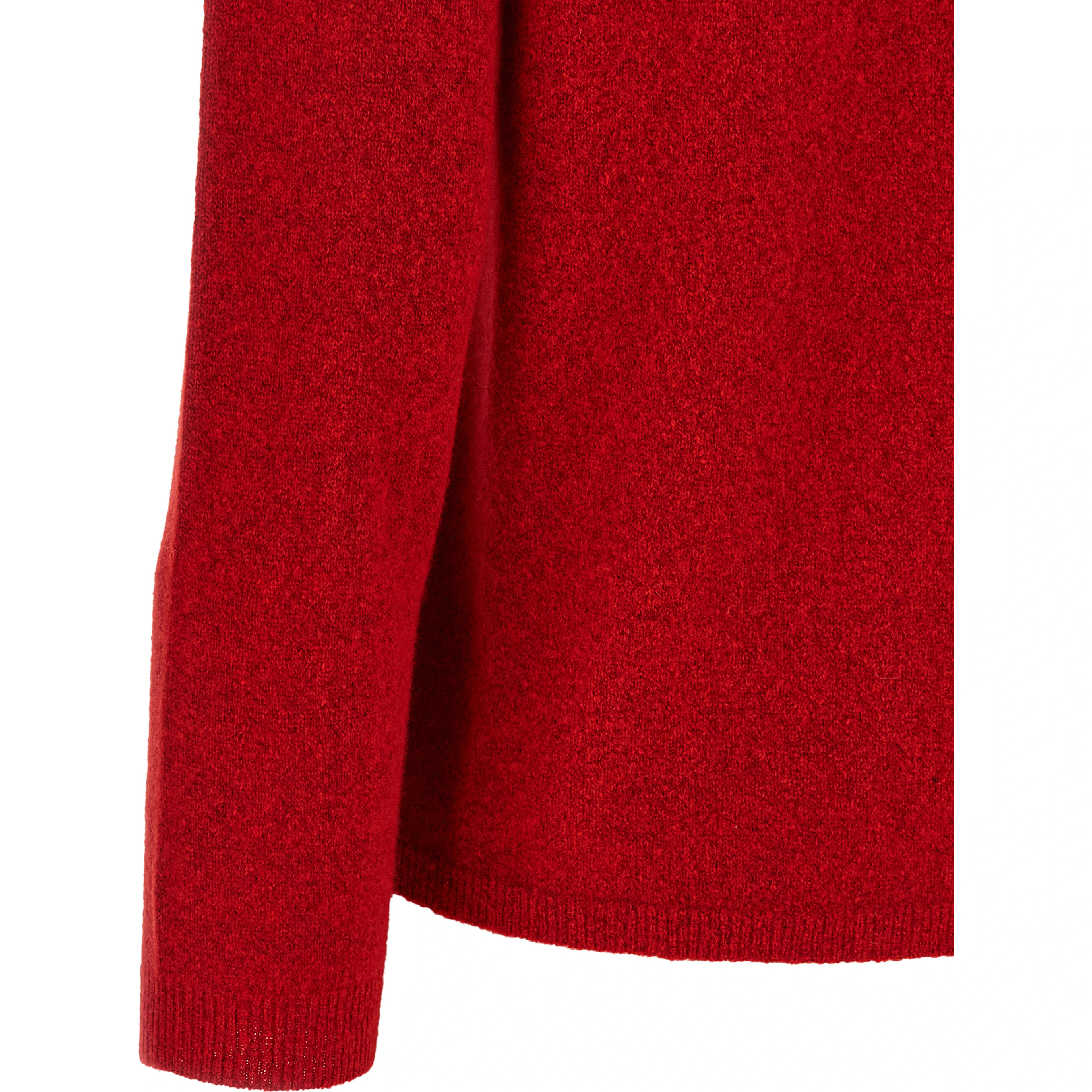 Red Cashmere Cardigan