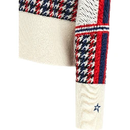 Multicolor Wool Cardigan