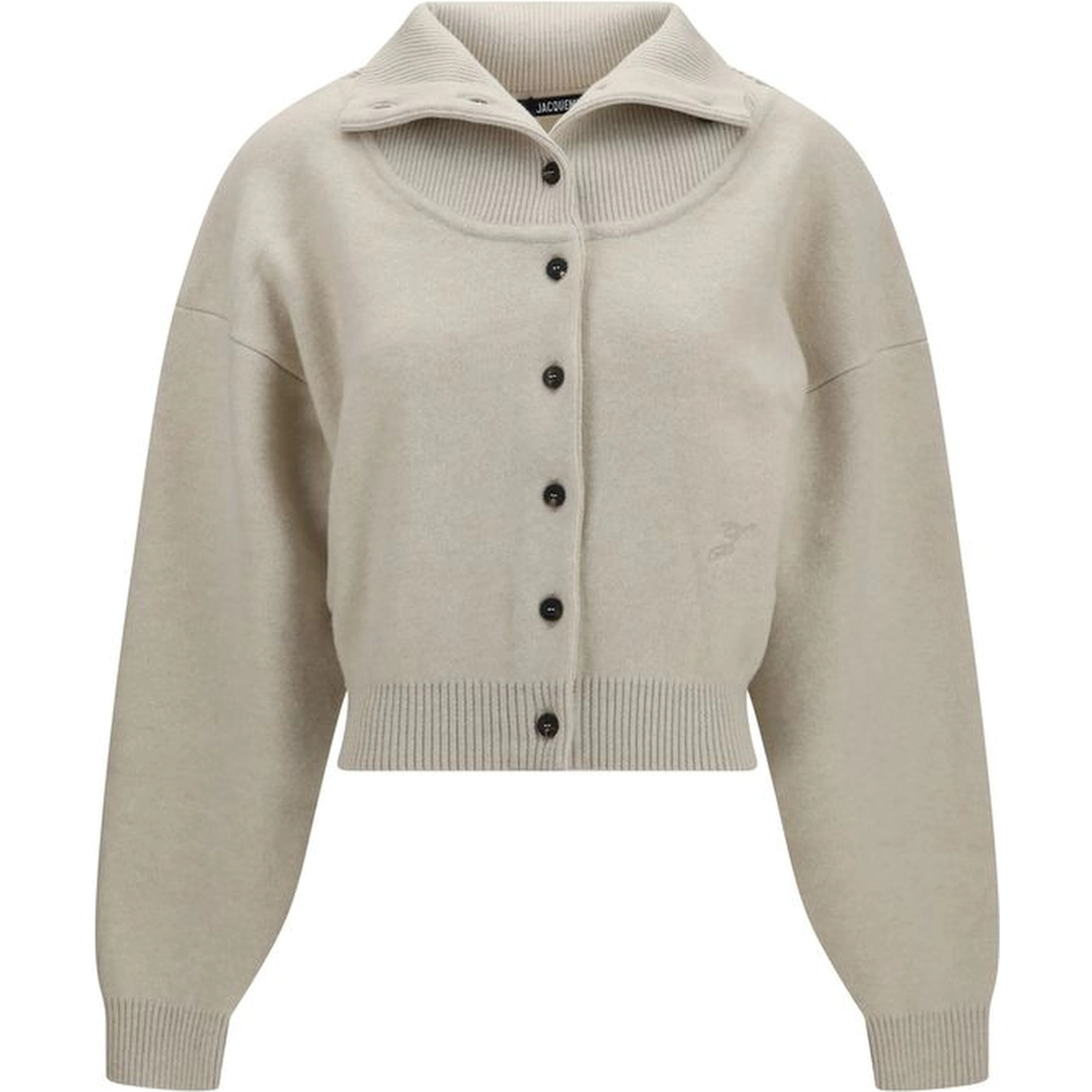 Beige Wool Oves Aries Cardigan