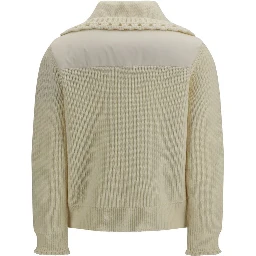 Beige Wool Oves Aries Cardigan