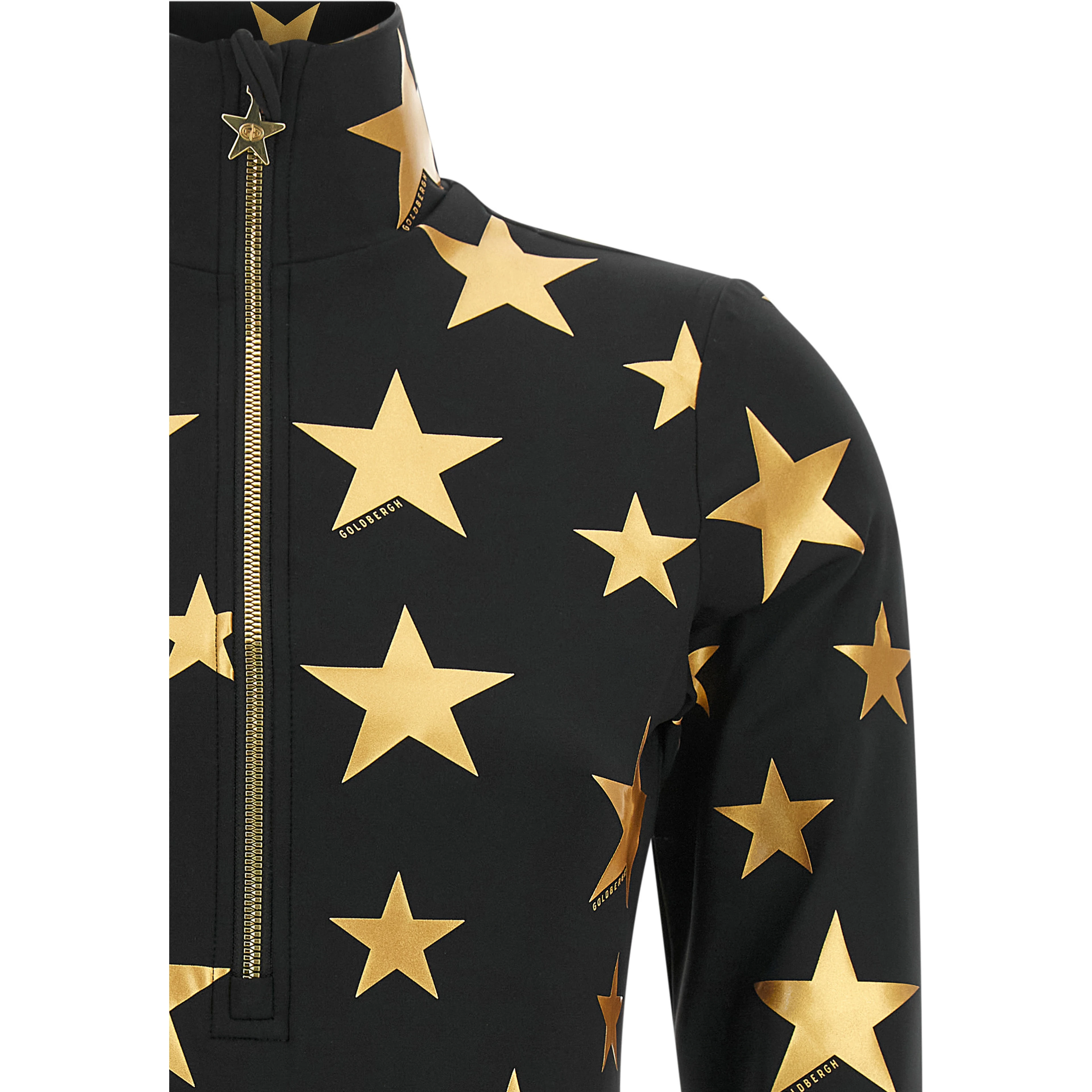 Gold Polyester Bodysuit