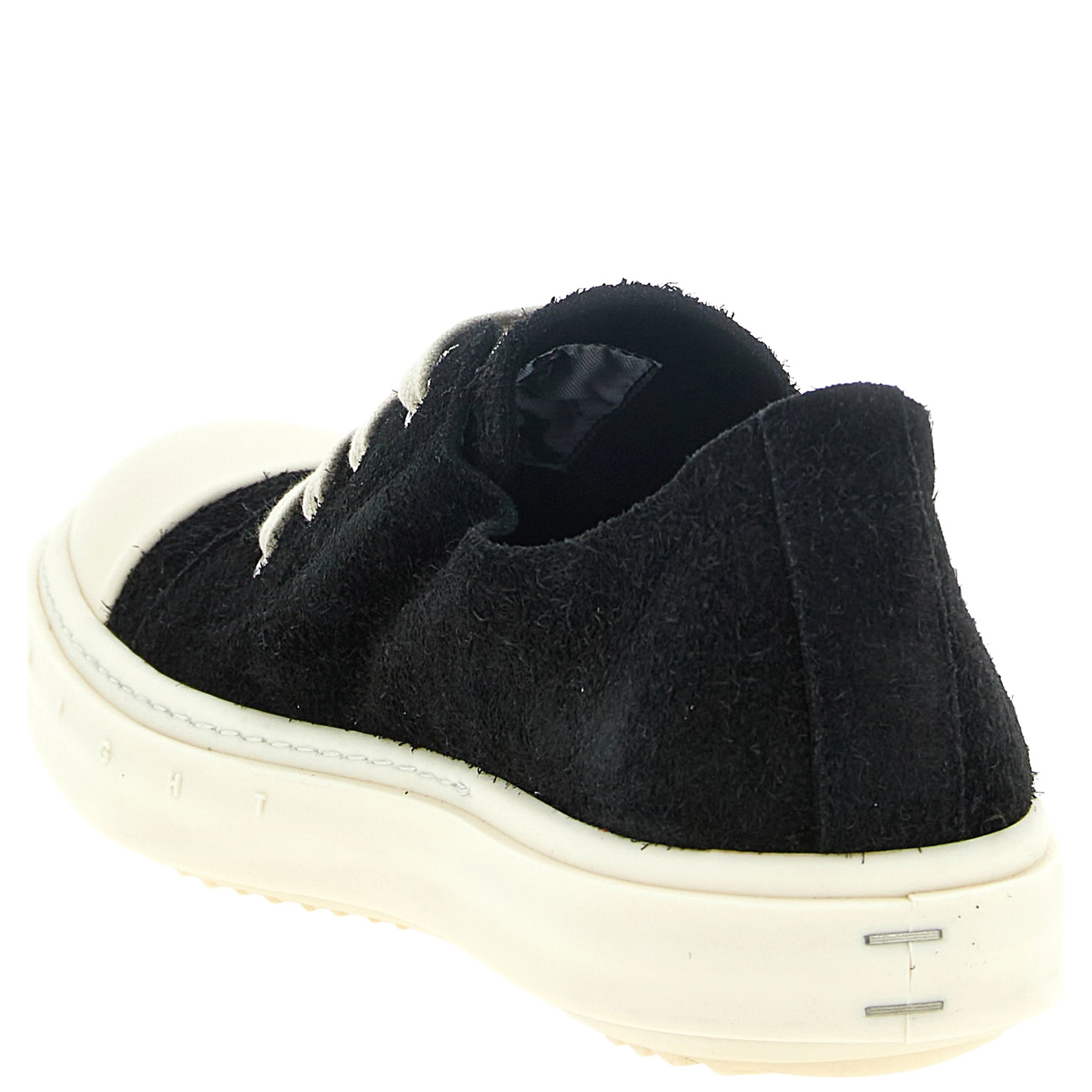 Black Calfskin Low Top Sneakers