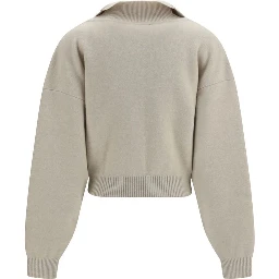 Beige Wool Oves Aries Cardigan