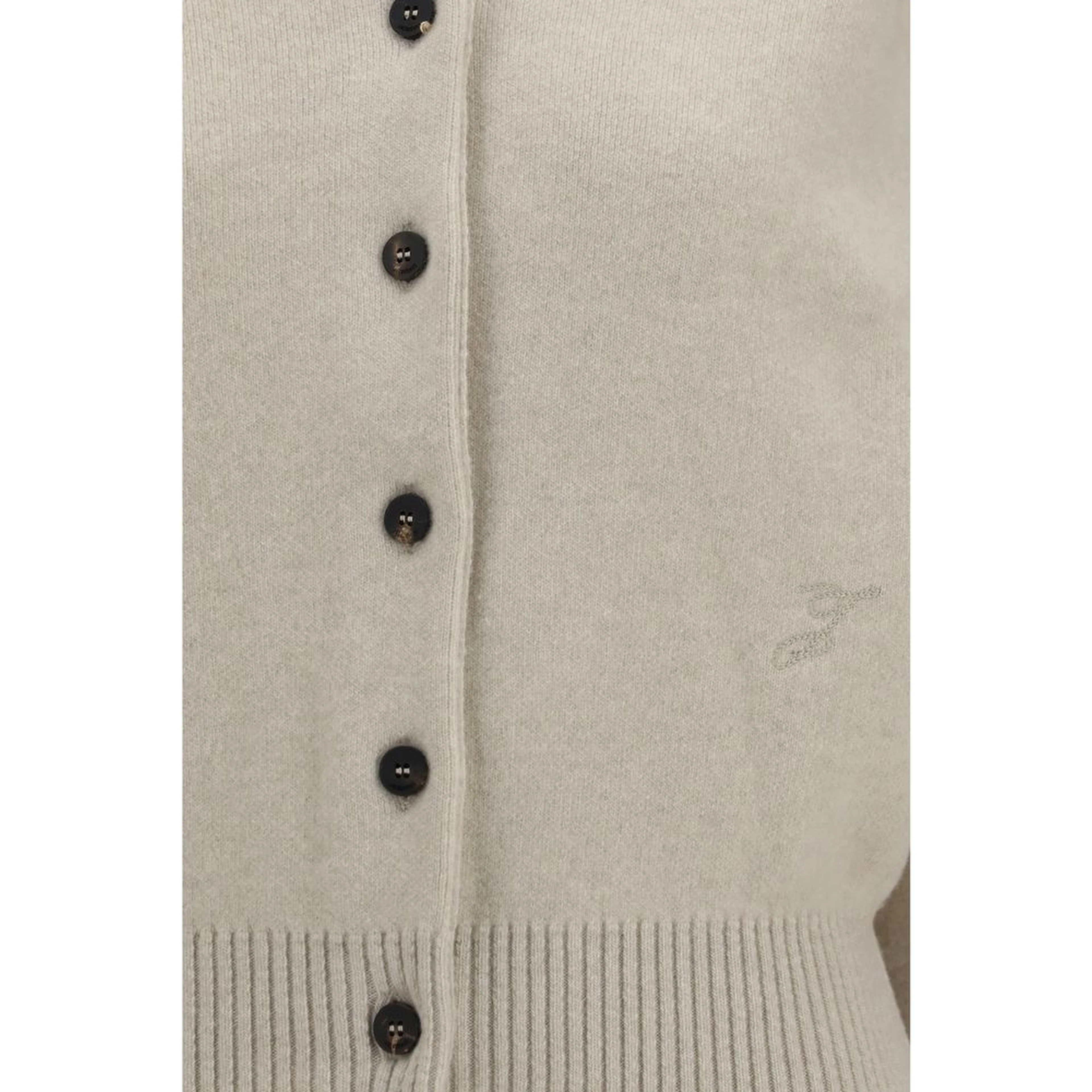 Beige Wool Oves Aries Cardigan