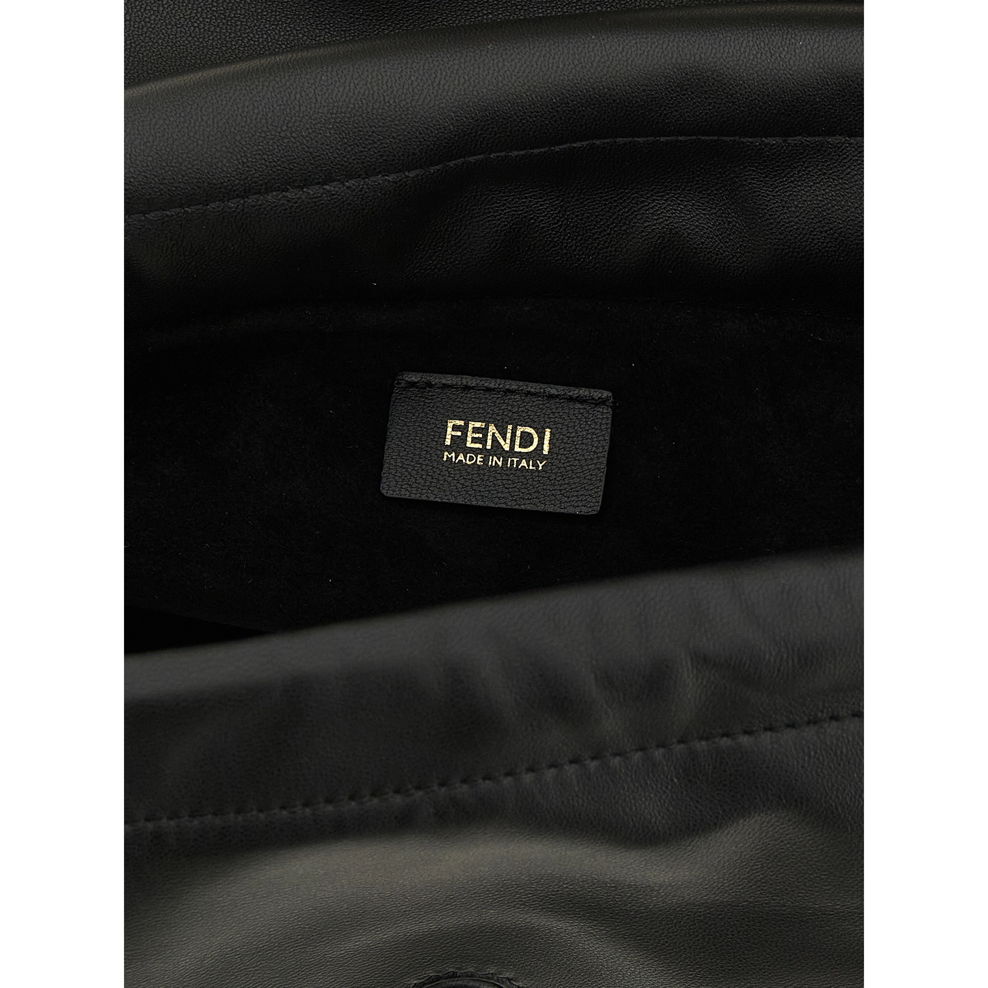 Black Lamb Leather Handbag