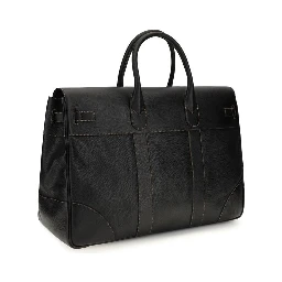 Black Calf Leather Bos Taurus Luggage And Travel