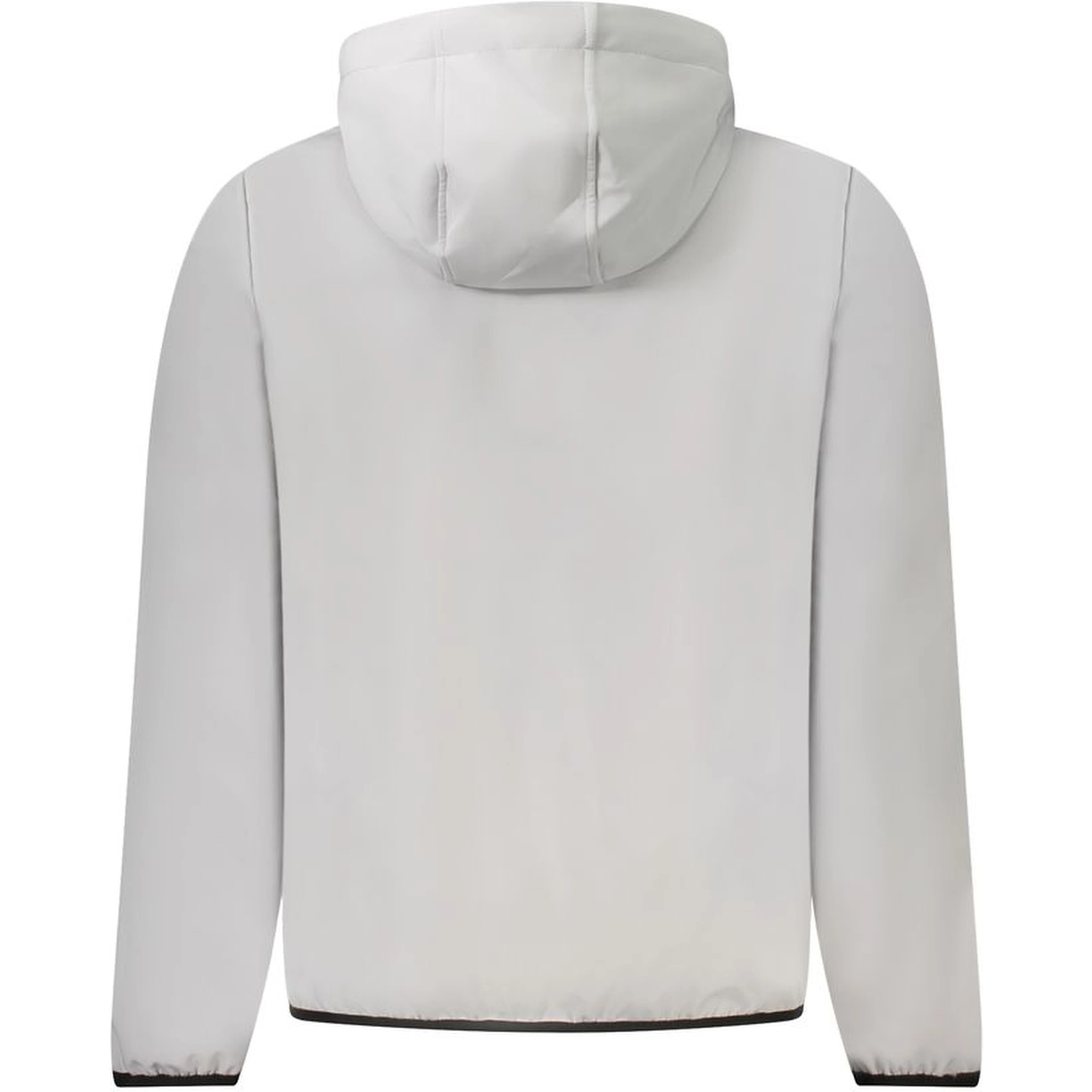 Gray Polyester Men's Jacket