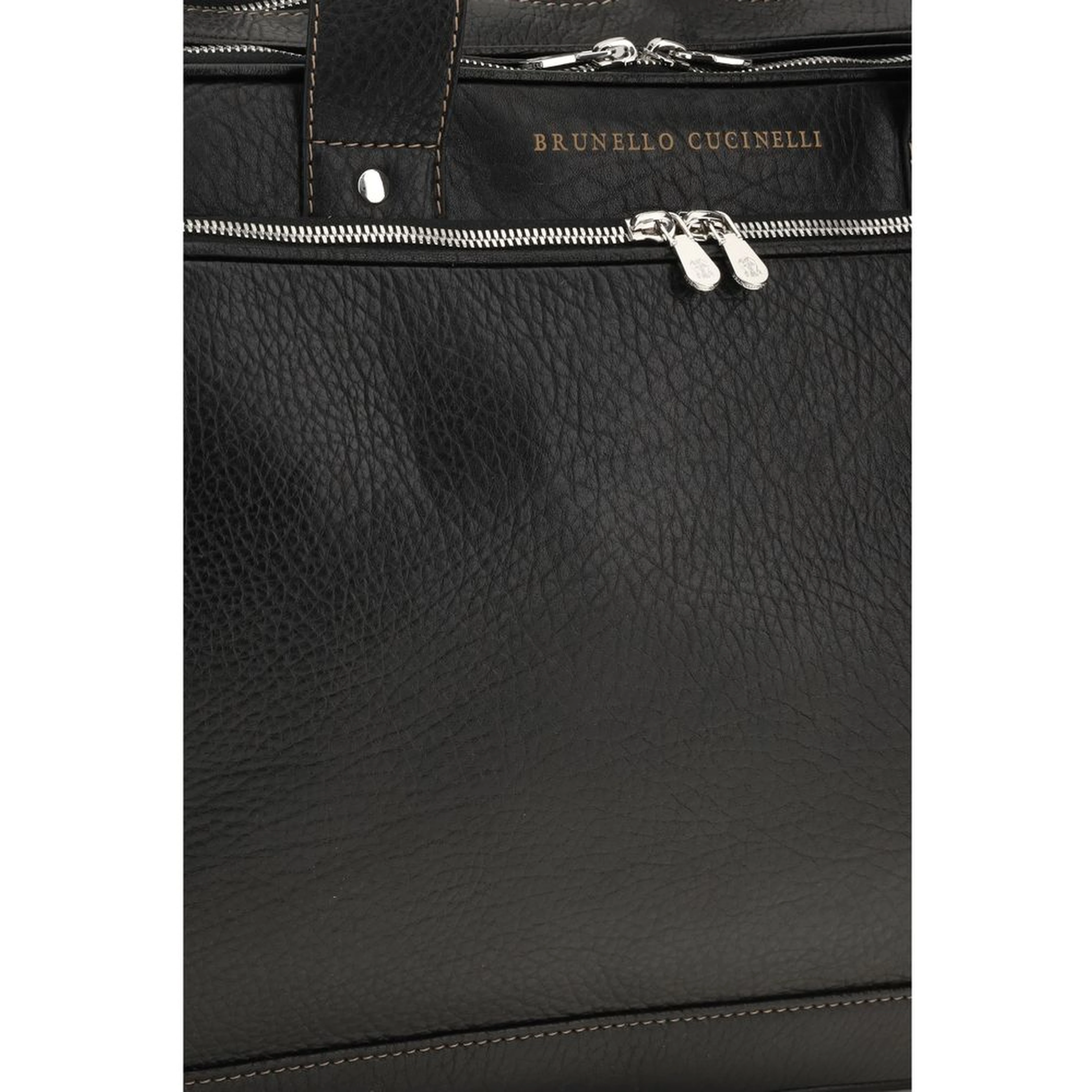 Black Calf Leather Bos Taurus Handbag