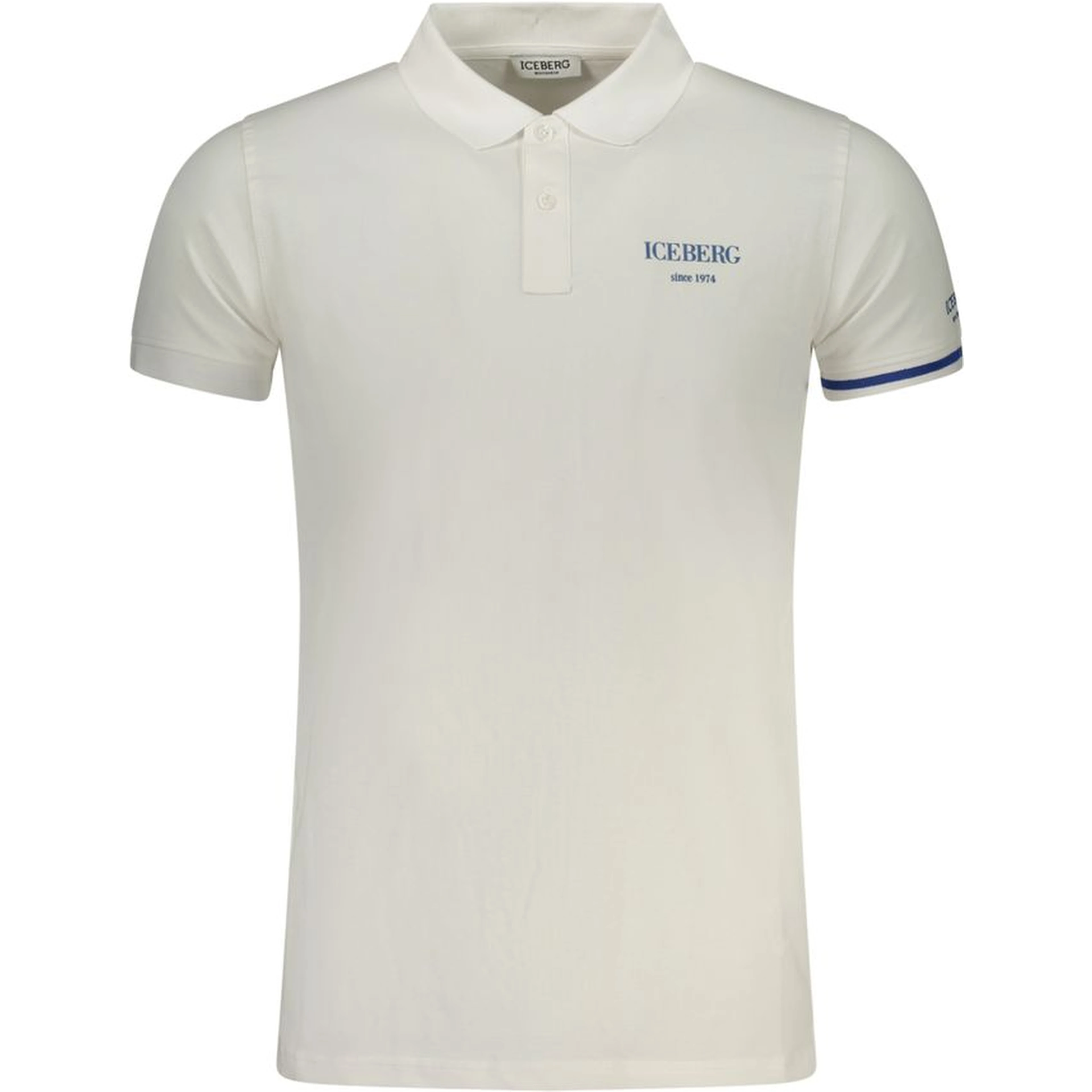 White Cotton Men's Polo Shirt
