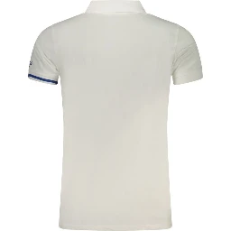 White Cotton Men's Polo Shirt