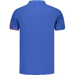Blu Cotton Men Polo
