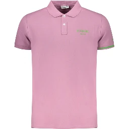 Purple Cotton Polo Shirt
