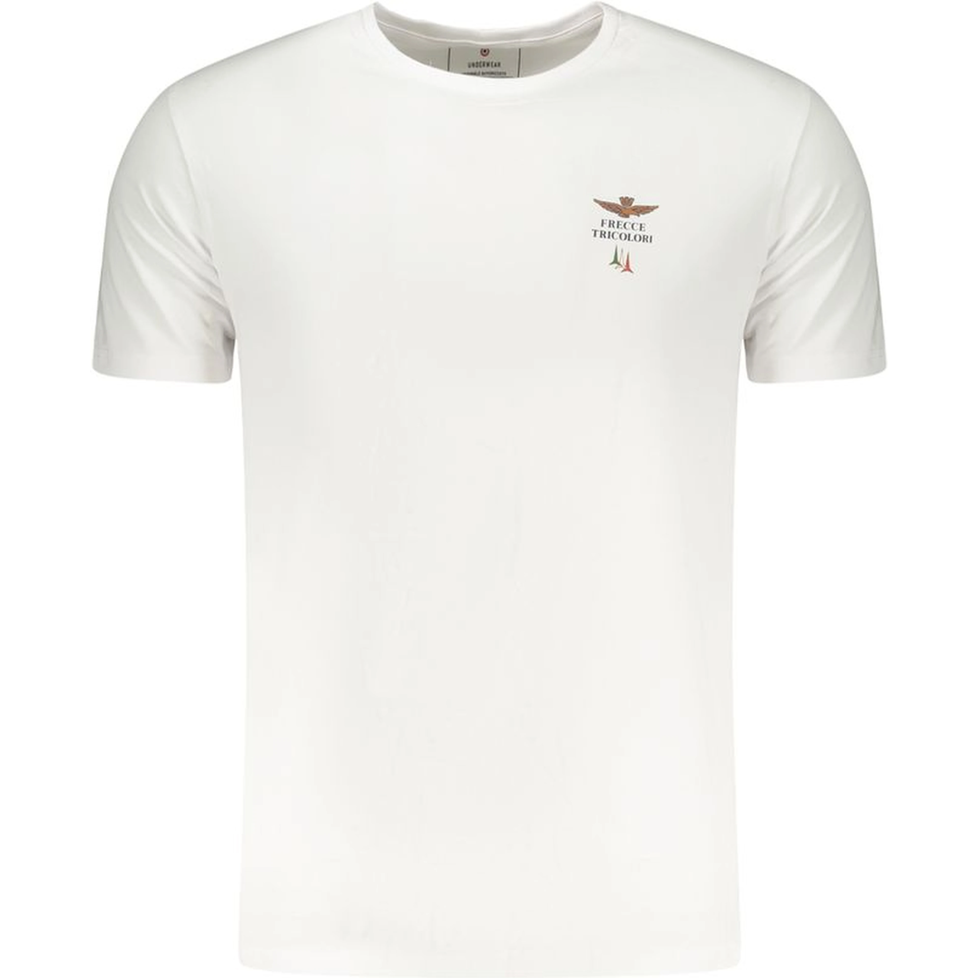 White Cotton Men's T-Shirt