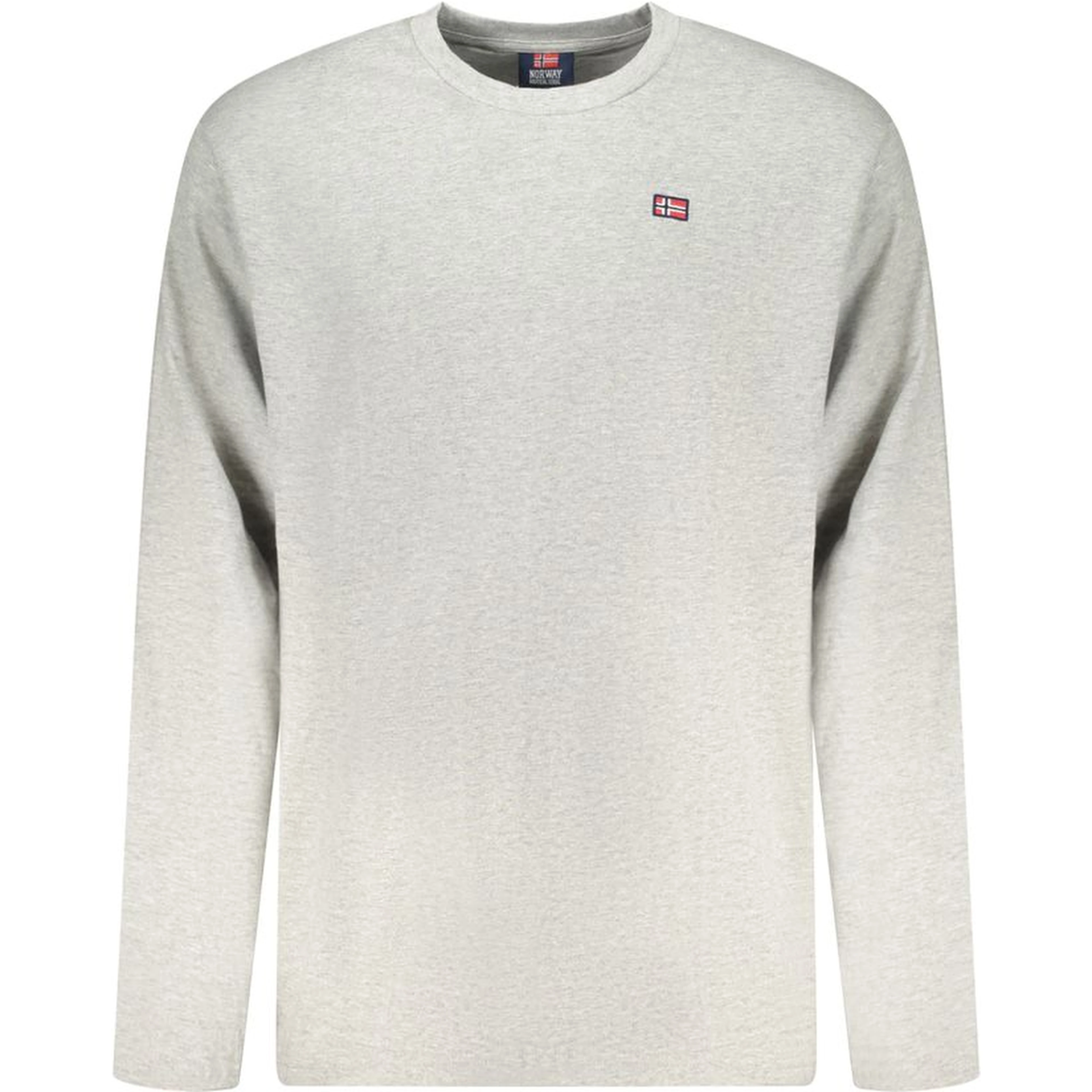 Gray Cotton Men T-Shirt