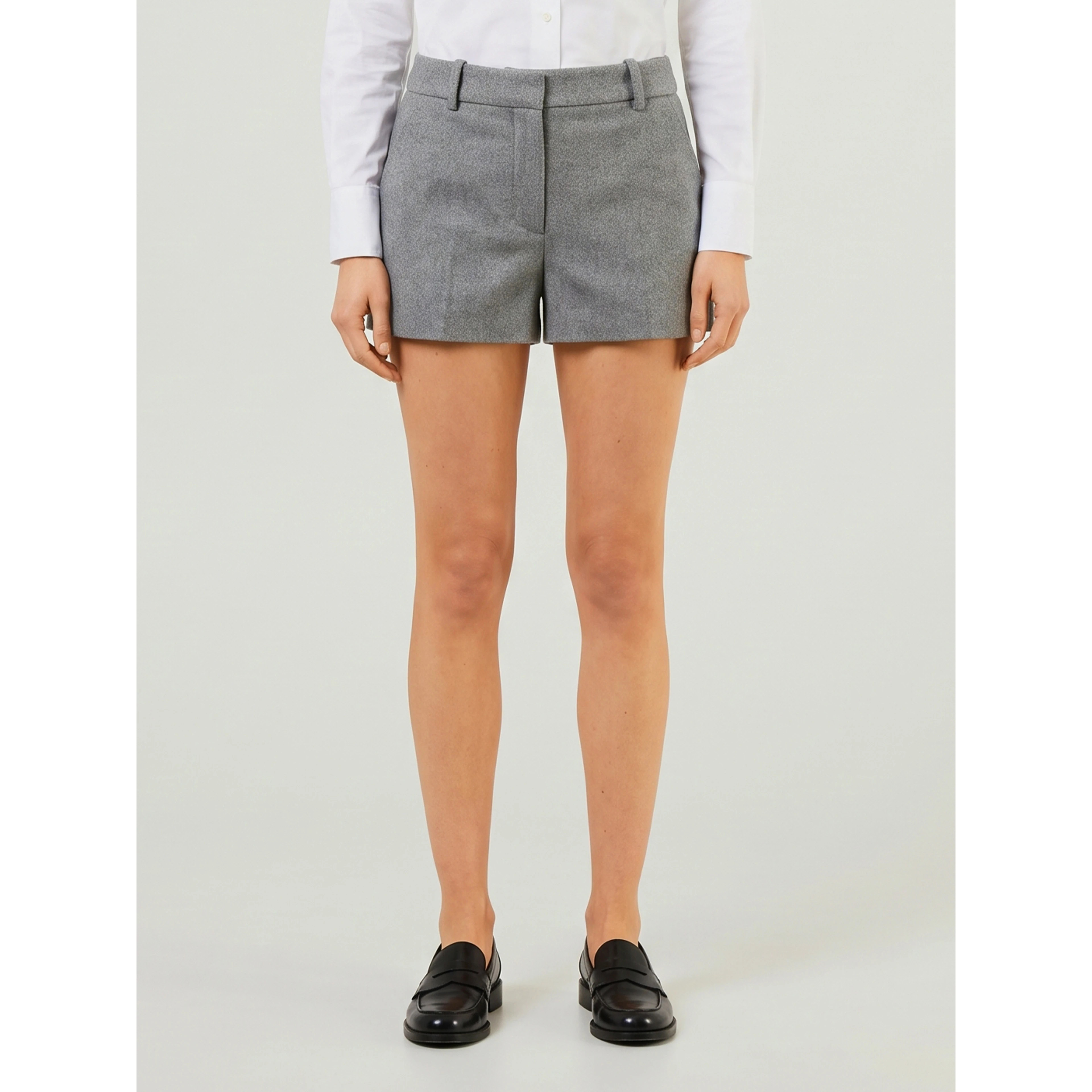 Kate mini shorts in grey mélange