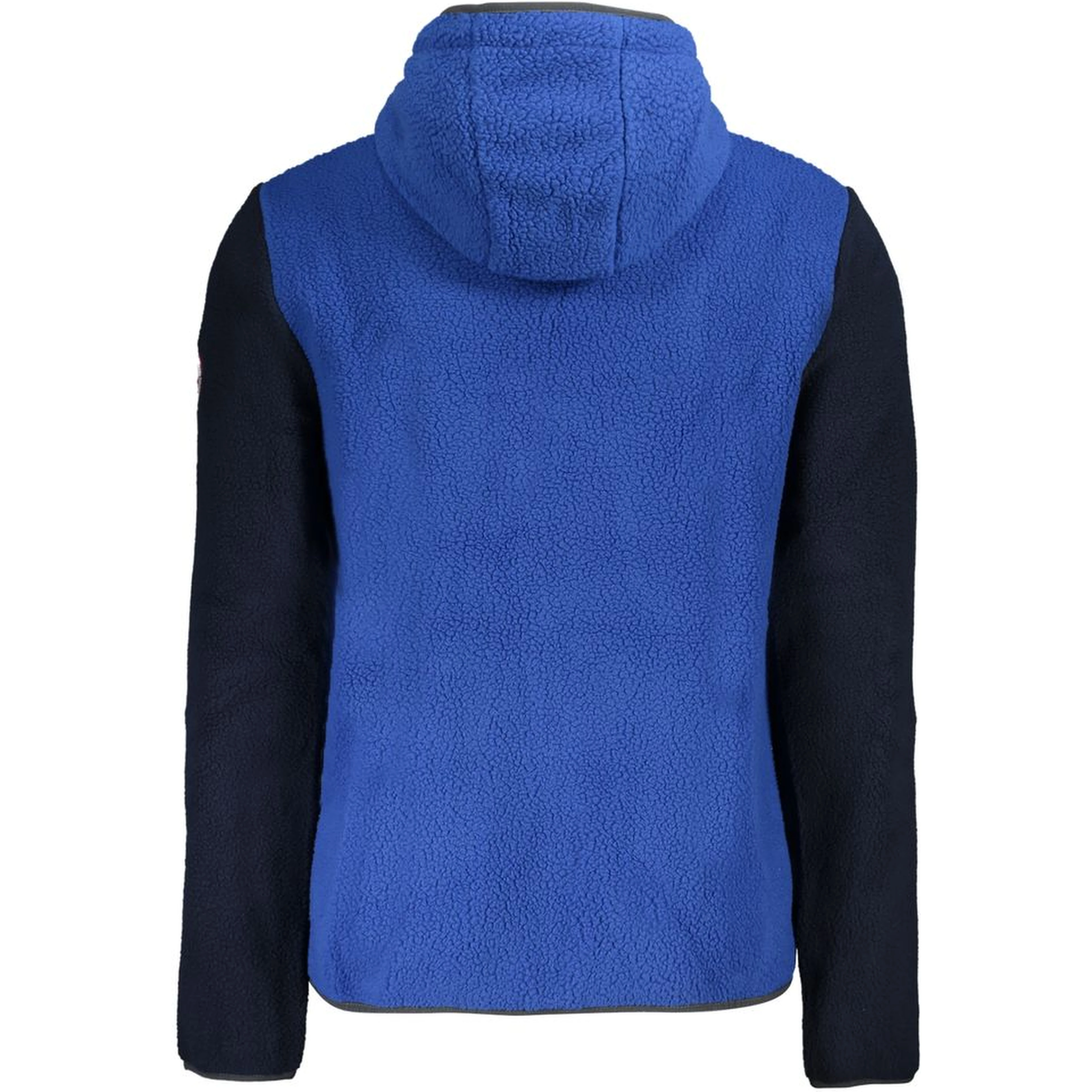 Blue Polyester Men's Jacket