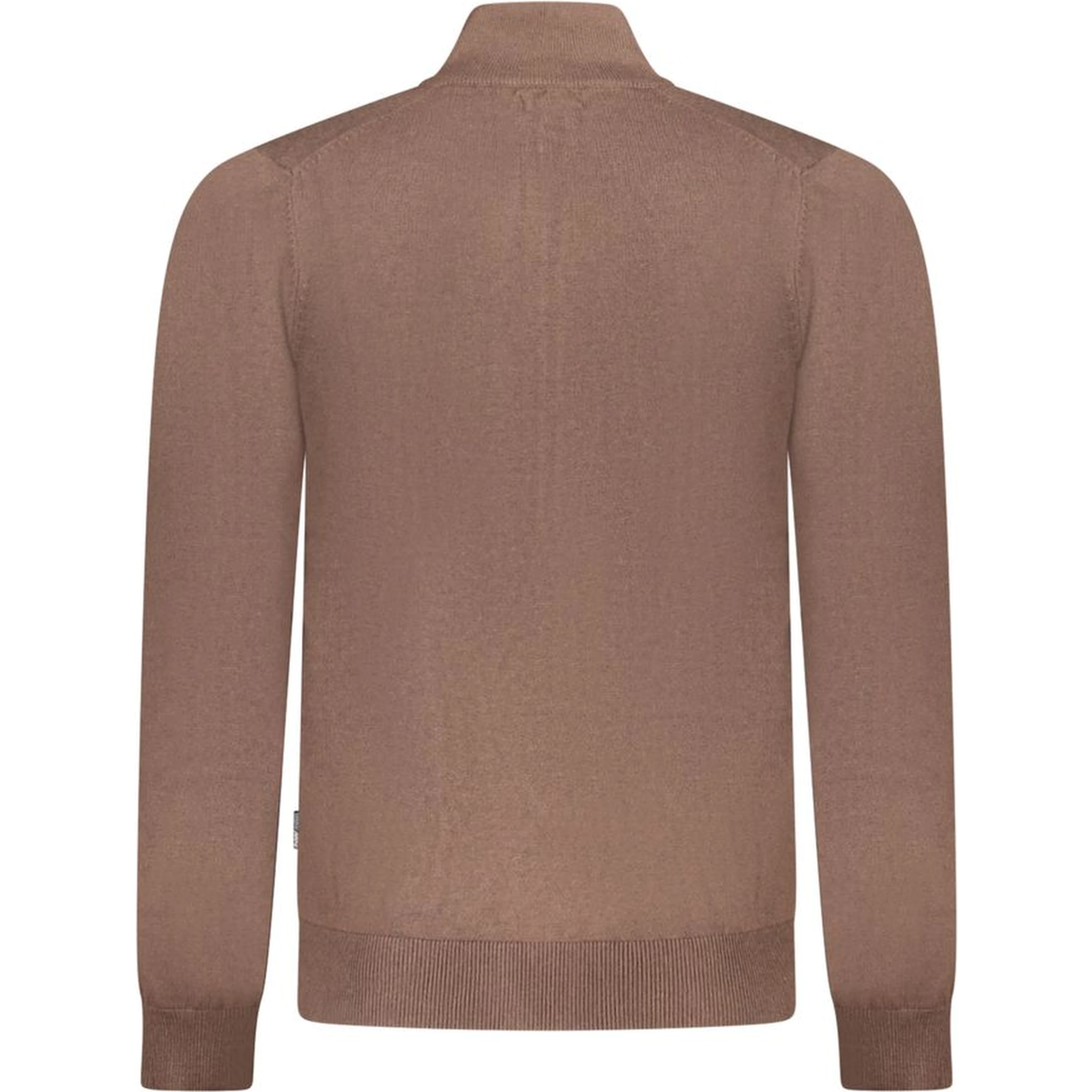 Brown Polyester Men's Sweater