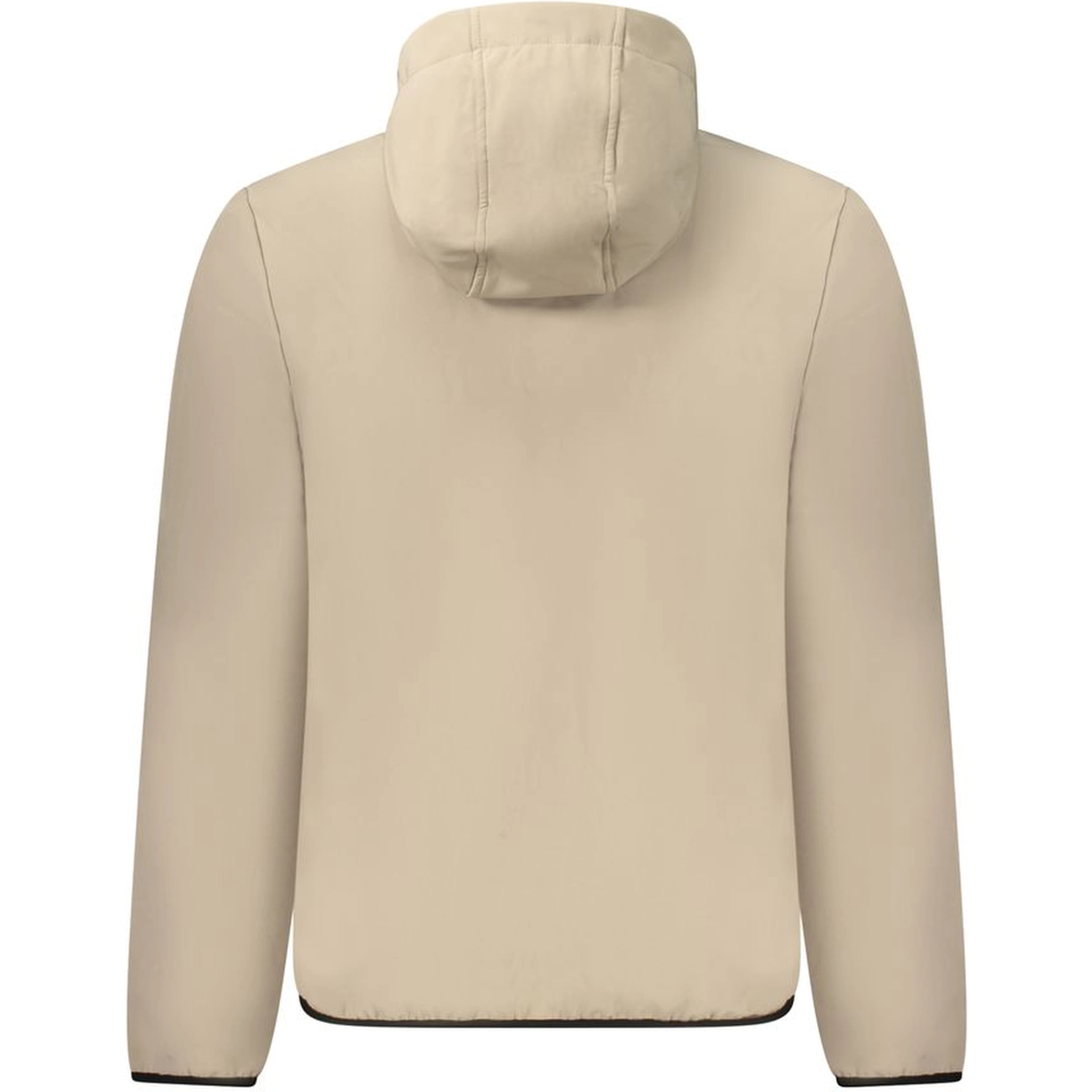 Beige Polyester Mens Jacket