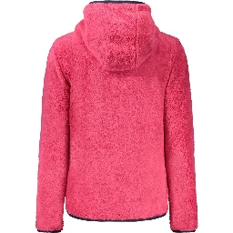 Pink Polyester Women's Sweatshirt