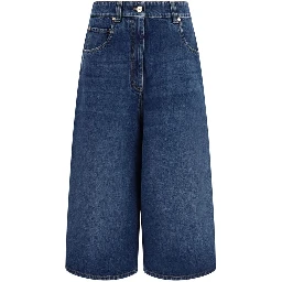 Blue Denim Shorts