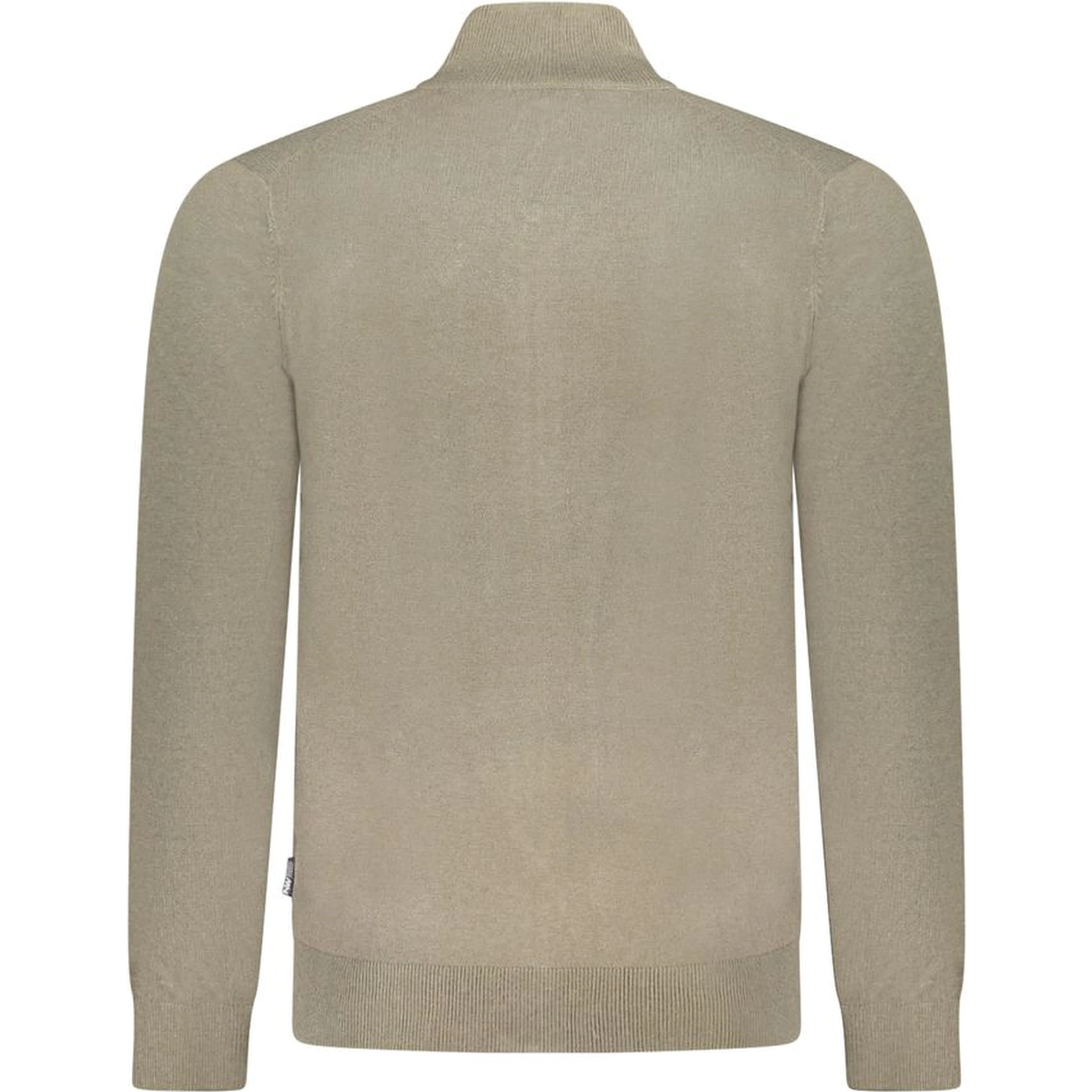 Green Polyester Men's Sweater