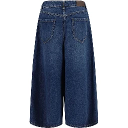 Blue Denim Shorts