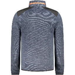 Blue Polyester Mens Jacket
