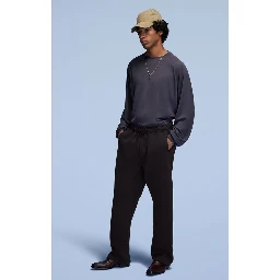 Blue Polyester Joggers (Workout Pants)